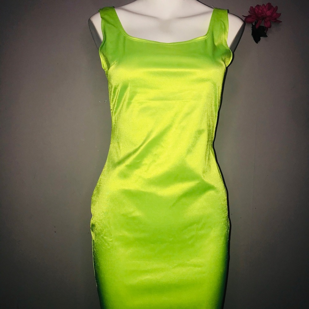Neon Slip Dress